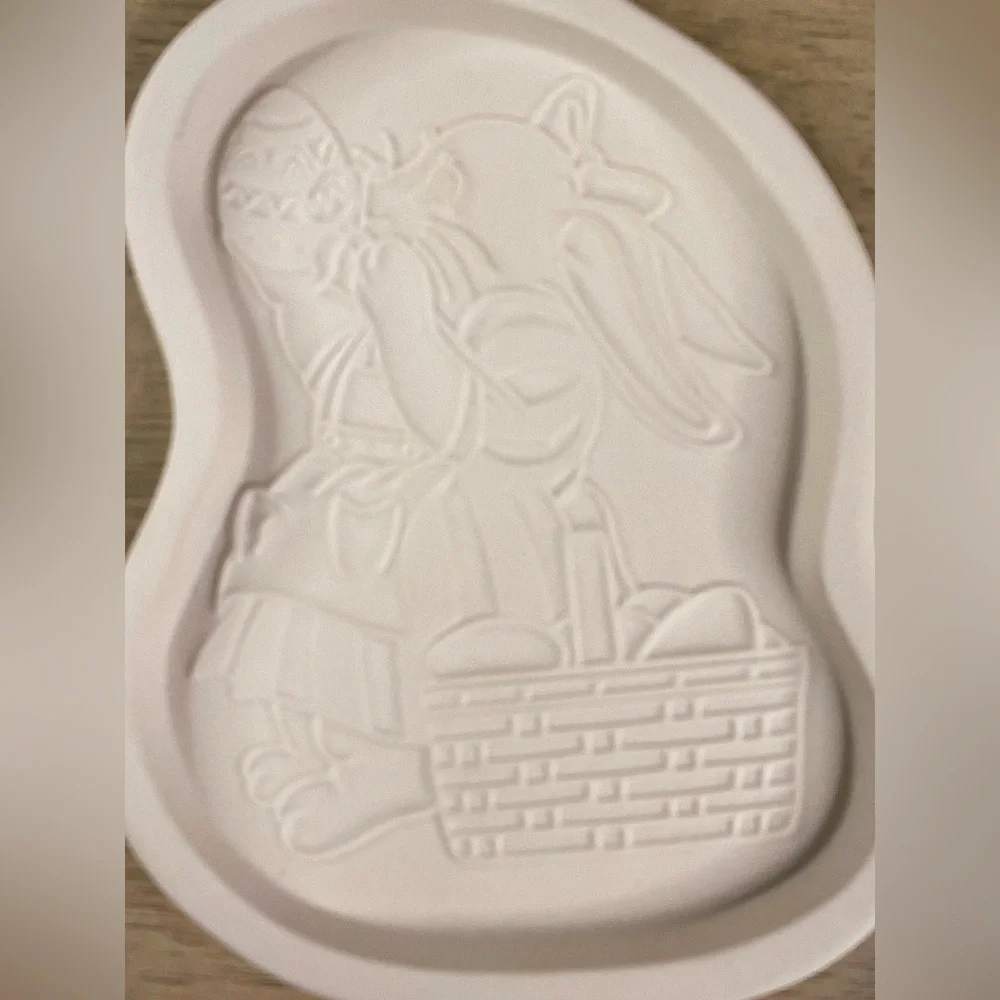 Longaberger Easter Cookie Mold Vintage In Box‎ 1995 & 1996 Easter Bunny & Basket